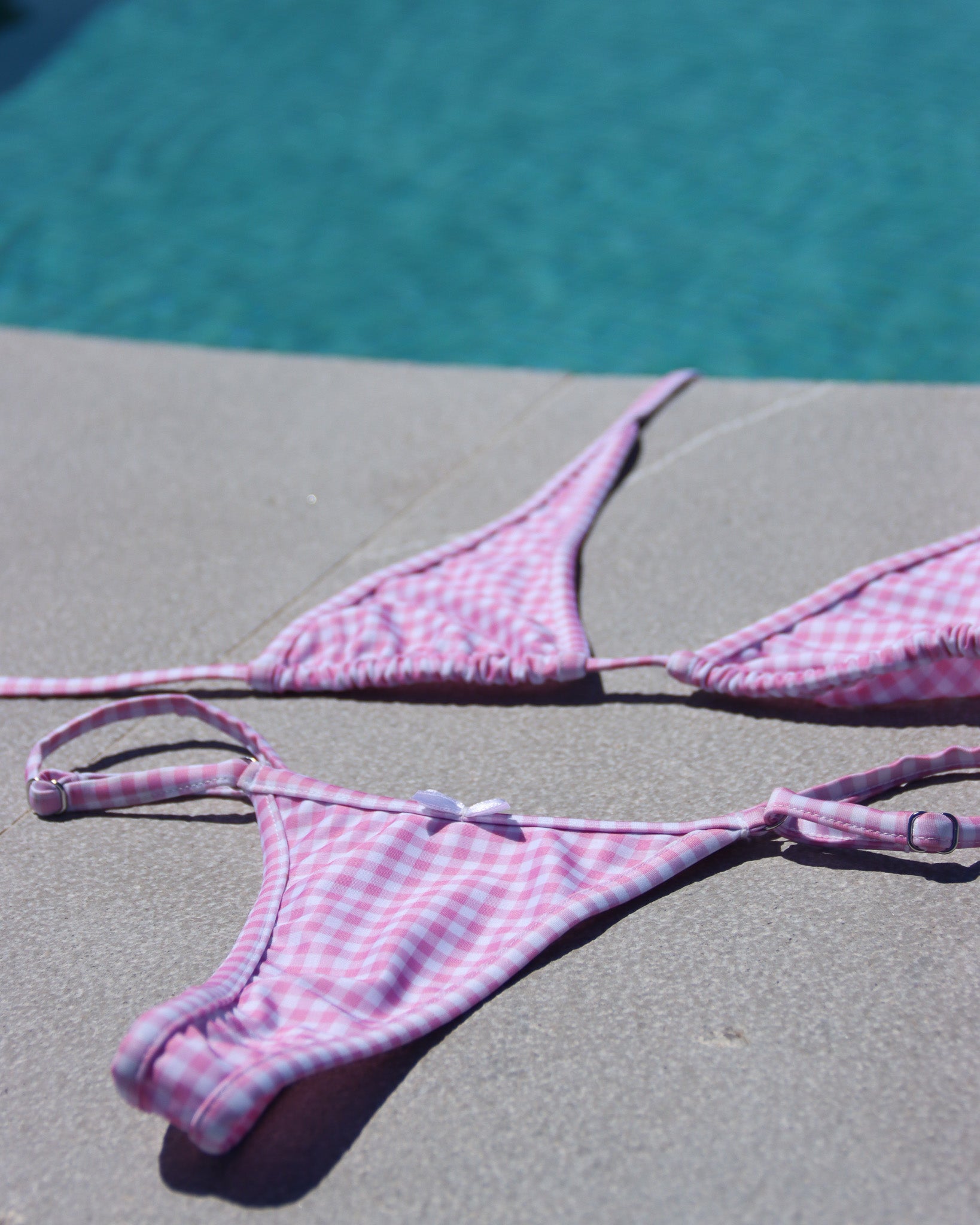 Top de Biquíni Halter V2 Push-Up Vichy