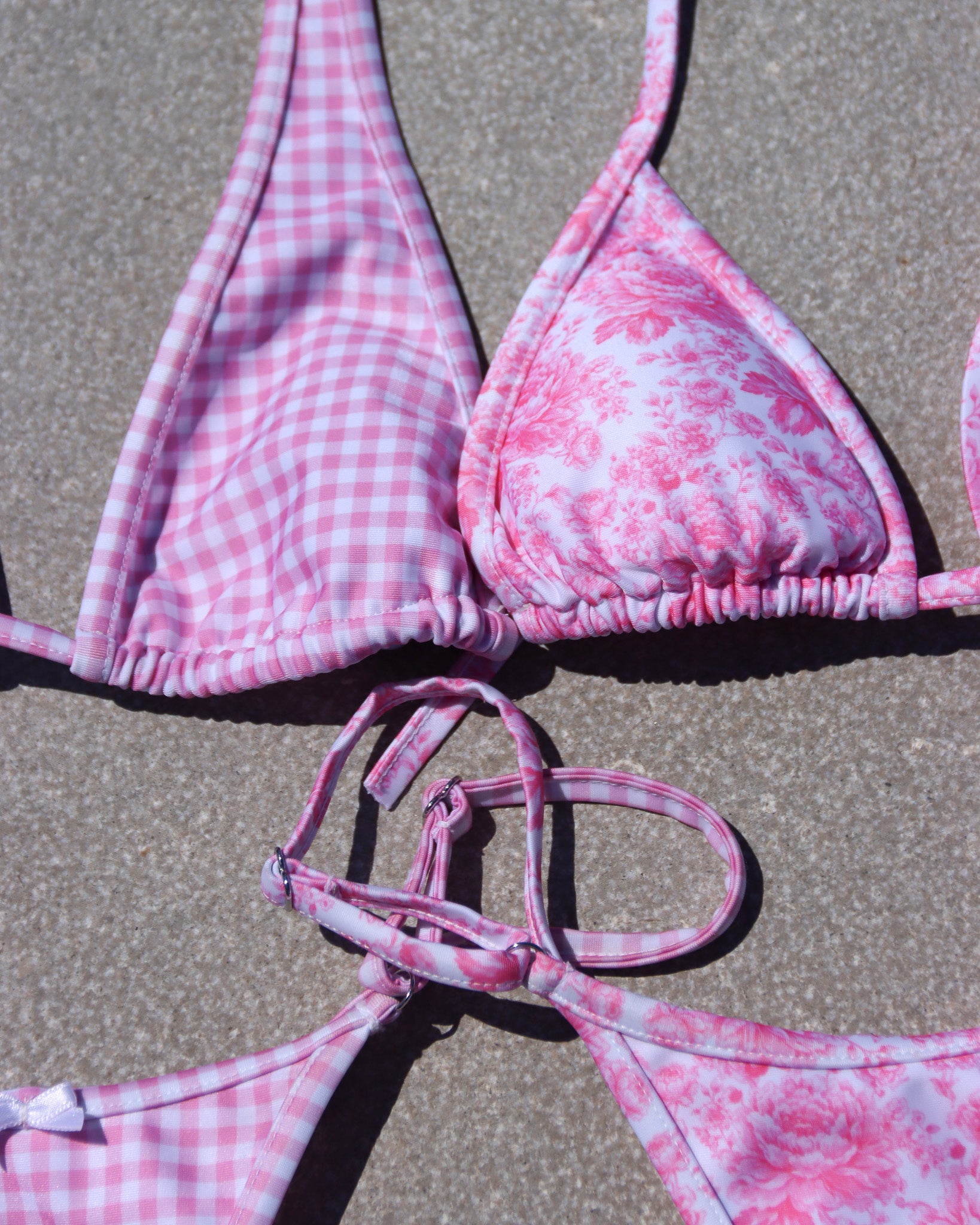 Top de Biquíni Halter V2 Push-Up Vichy