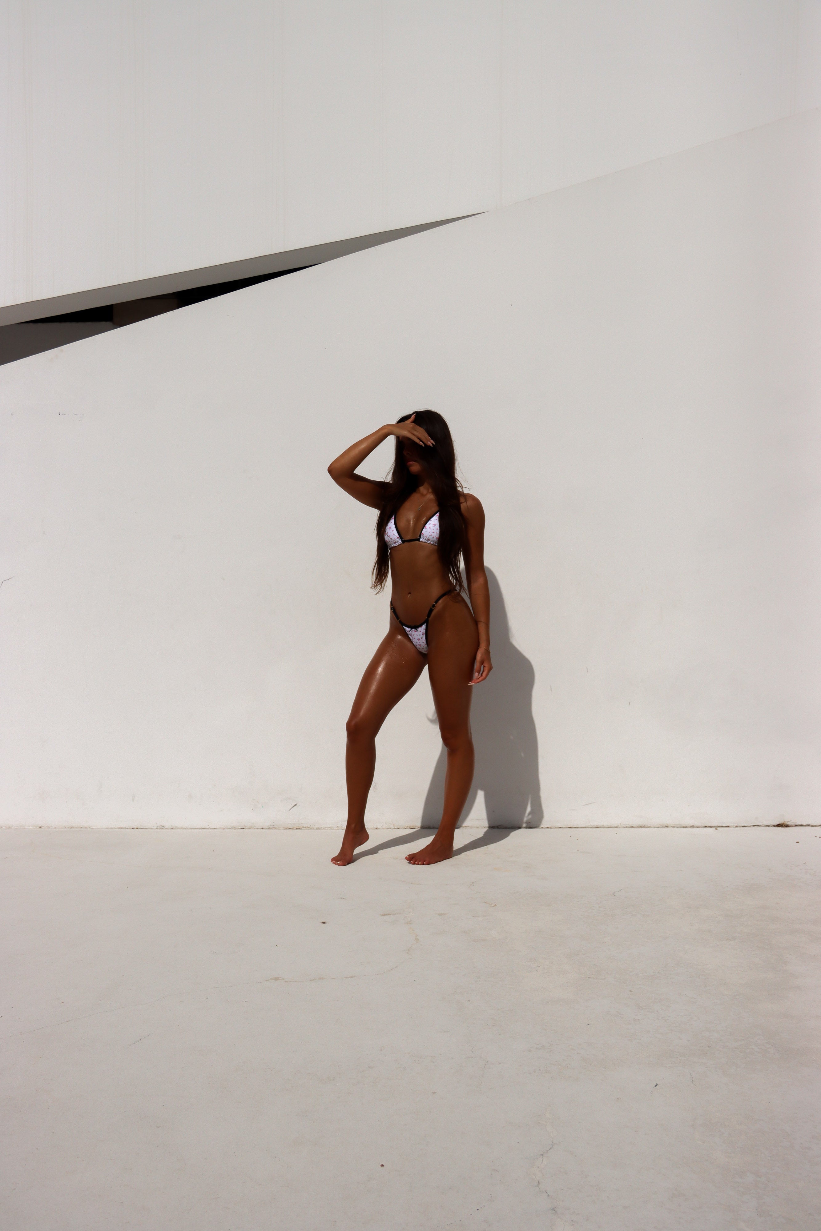 Top Bikini Triangolo Push Up Silk Rose