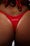 Cueca Tanga de Biquíni Red Affair