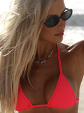 Top de Biquíni Push Up Electric Rose